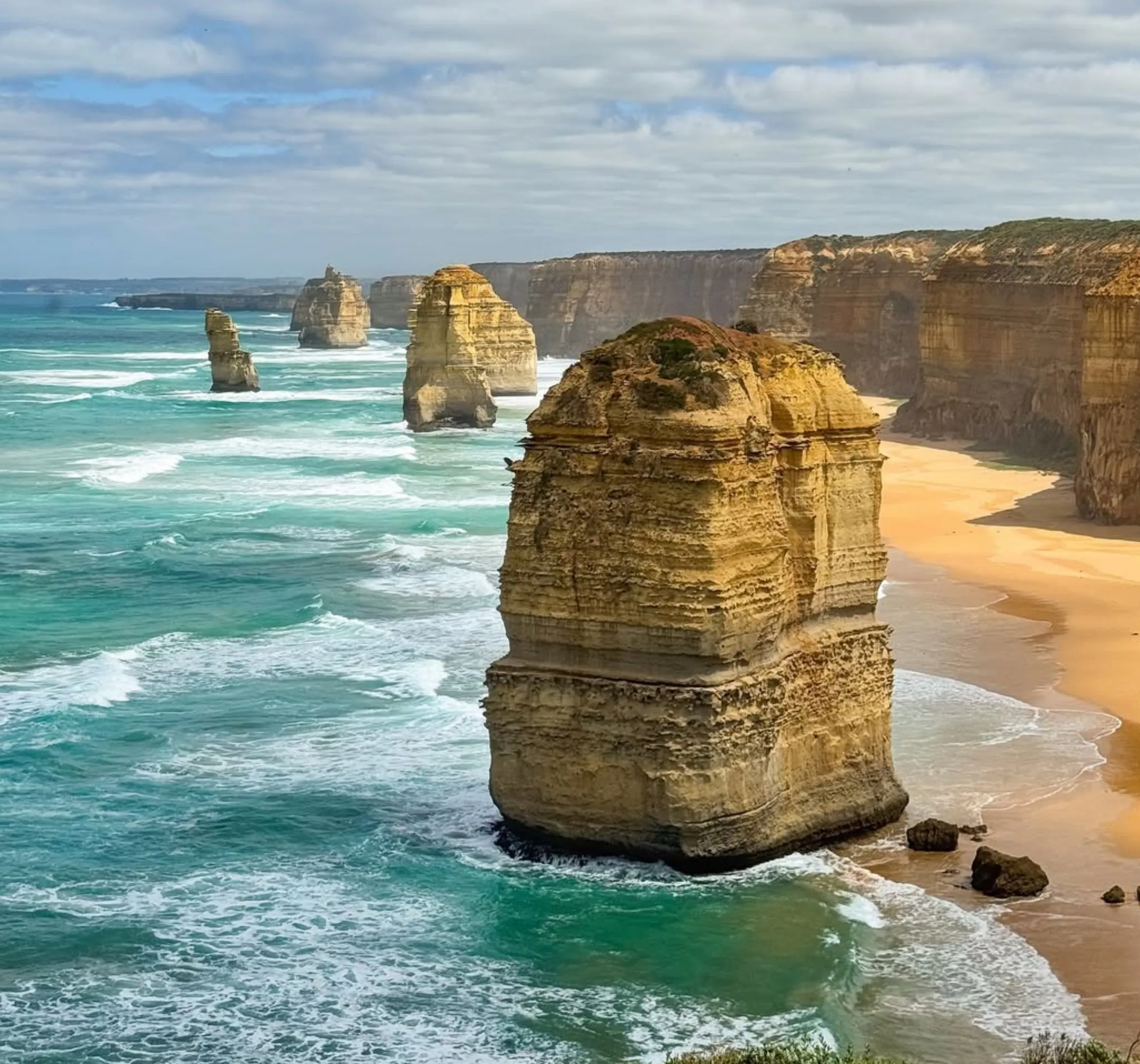 Great Ocean Road in winter